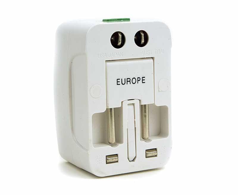 Adaptador de enchufe para viajes a nivel mundial