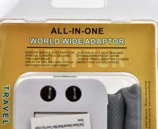 Adaptador de enchufe para viajes a nivel mundial